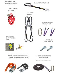 Ladder Roof Ladder Safety Kit Level 3 (Professional)